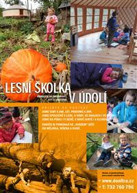 Lesní školka v údolí, plakát